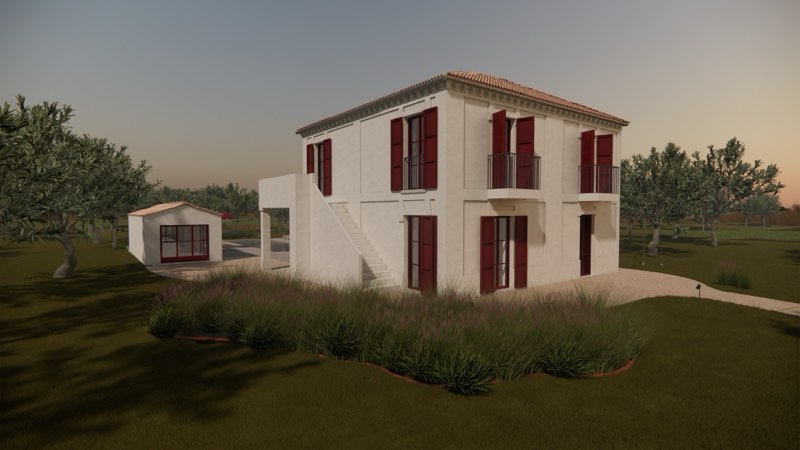 Casa 47 — villa in the landscape