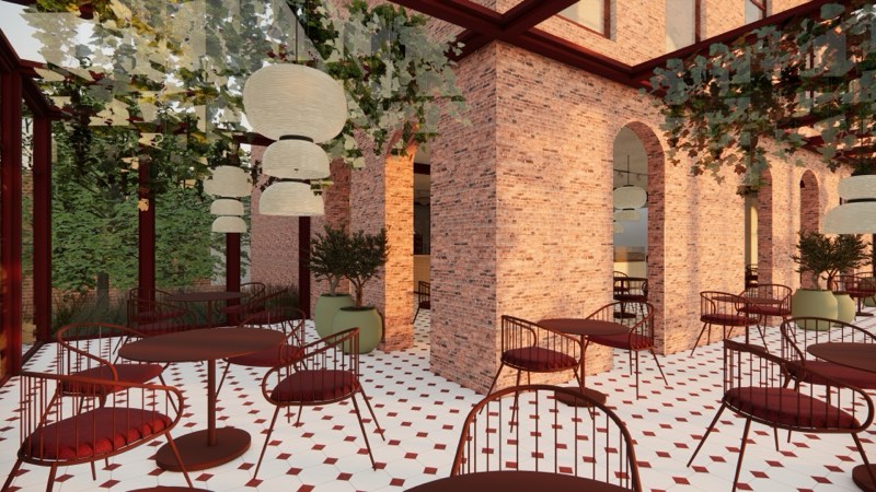 Depot 2300 — interior detail